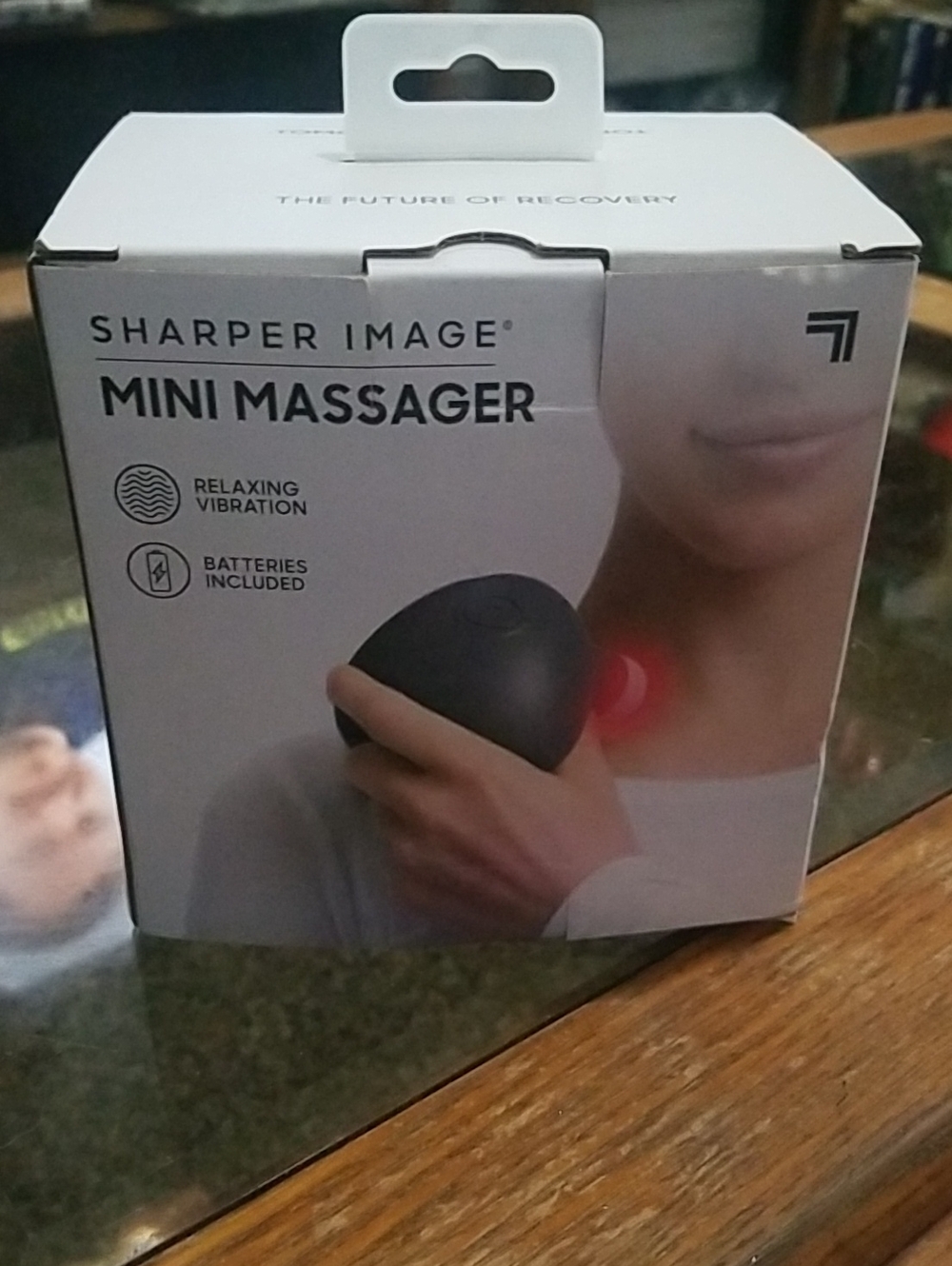 Sharper Image Black Mini Massager